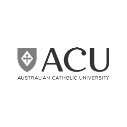 acu australian catholic university logo